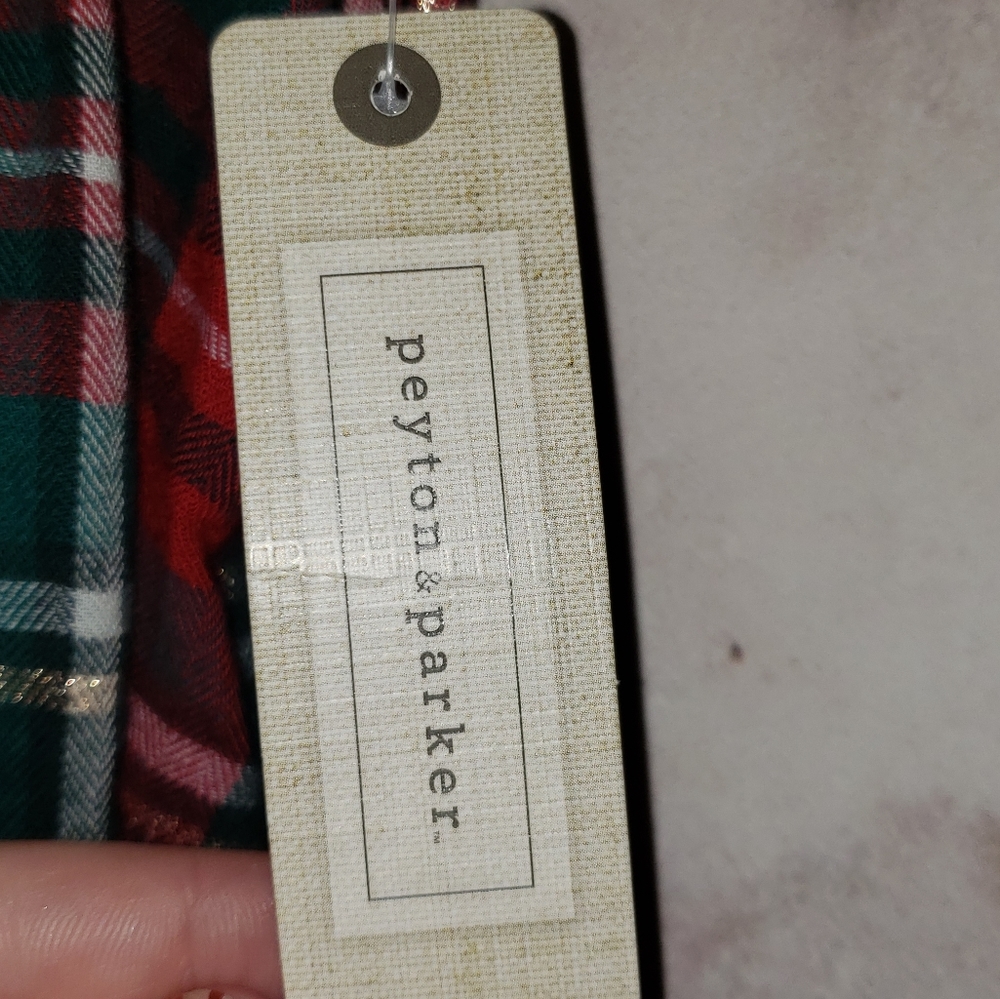 NEW! Payton & Parker plaid holiday dress 12-18mo - Picture 6 of 7